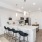 Well-lit kitchen with ample counter space