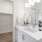 Well-lit bathroom