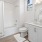 Spacious, well-lit bathroom