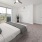 Bedroom with natural lighting and high ceilings